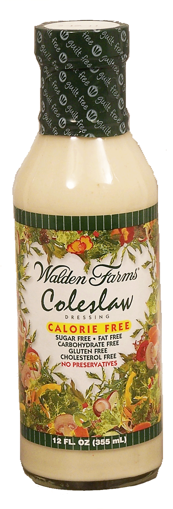 Walden Farms  coleslaw dressing, calorie free, sugar free, fat free, carb free, gluten free, cholesterol free Full-Size Picture